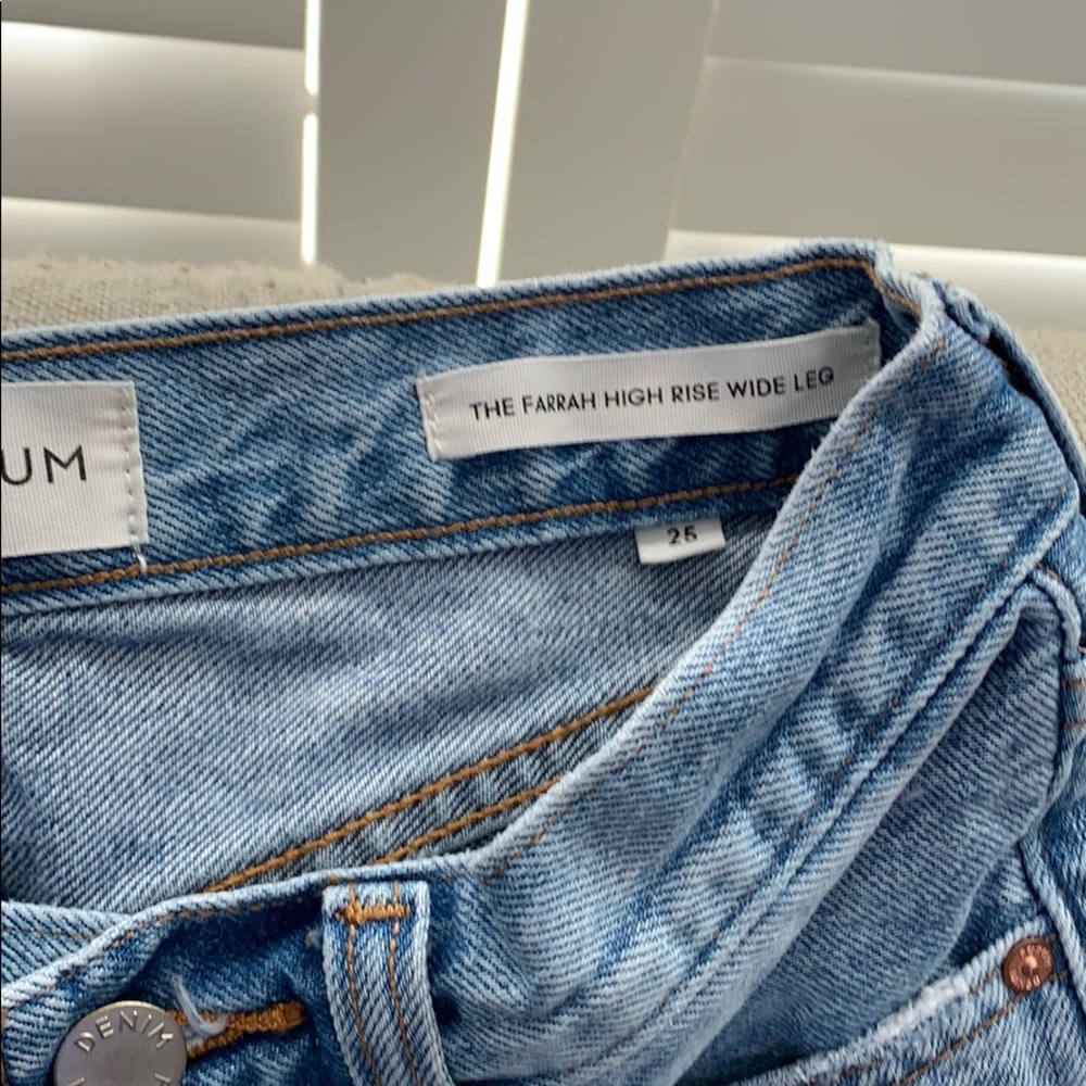 Aritzia denim forum crop jeans